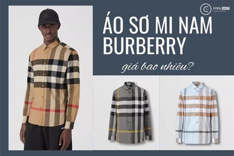 sơ mi burberry nam|bao sơ Mi Burberry.